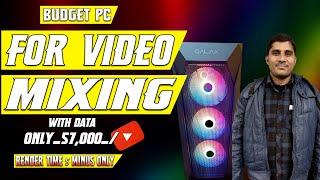 INTEL 13500 PC BUILD FOR VIDEO EDITING |  MIXING DATA DONGLE |  PROJECTS | MANOJ MIXING