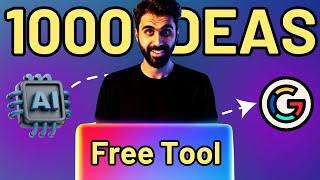 Generate 1000 Content Idea in 5 Minutes (Free Tool Inside)