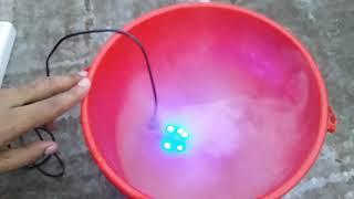 Ultrasonic Humidifier | Mist Maker | How to use it and Make Fog
