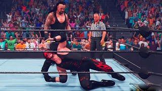 WWE 2K25 - Undertaker vs Kane - Gameplay (PS5 UHD) [4K60FPS]