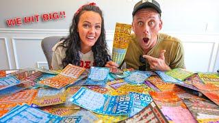 Worst Investment Ever!? Or Best way to make money? We Scratched Lotto Tickets Until We Hit BIG!