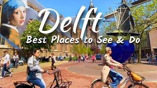  DELFT, NETHERLANDS DAY TRIP TOUR GUIDE 2023 | POPULAR TOURIST DESTINATION