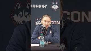 Paige Bueckers on the team playing more aggressively