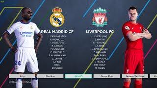 eFootball PES 2021 - 2002/2003 Database - Real Madrid vs Liverpool.