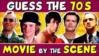 Guess the "70s MOVIES BY THE SCENE" QUIZ!  | CHALLENGE/ TRIVIA