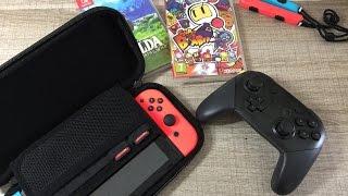 NINTENDO SWITCH UNBOXING I JOUR 1 I CONSOLE & ACCESSOIRES