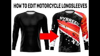 How to edit Motorcycle Longsleeves TAGALOG Photoshop