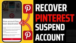 Pinterest Suspended My Account | How To Recover Suspended Pinterest Account 2023