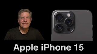 Apple iPhone 15 Video