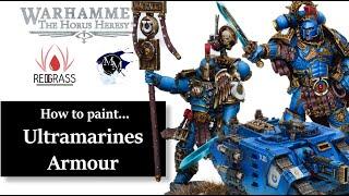 How to paint Ultramarines Armour - Warhammer: The Horus Heresy