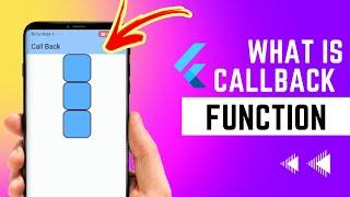 What is CallBack Function/Method in Flutter | Flutter Tutorials | Hindi/Urdu