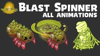 Blast Spinner All Animations | Plants vs Zombies 2 11.5.1