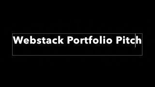 Webstack Portfolio Pitch - ALX