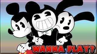 Wanna Play? Meme - I'm Bendy (Bendy and the ink machine)