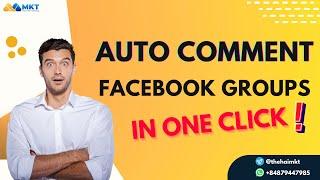 Auto Comment Facebook Group Post | Automatic Posting Software