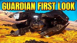 Guardian QI Detailed In Game Tour! Star Citizen