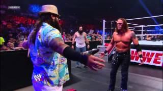 The Wyatt Family attacks Justin Gabriel and 3MB (WWE Main Event, 17.07.2013)