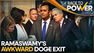 Vivek Ramaswamy Steps Down From Trump’s New Department DOGE | World News | WION Race To Power