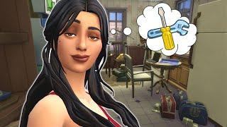 Renovating our house by being a criminal! // Sims 4 house renovation