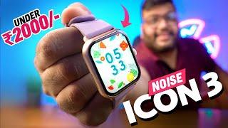 Noise Colorfit ICON 3 Smartwatch Review - Best Bluetooth Calling Smartwatch Under ₹2000??