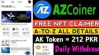 AZCOINER KOMMUNITAS - BEST CRYPTO AIRDROP - LEARN TO EARN FREE || AZCOINER KYC METHOD || AZCOINER