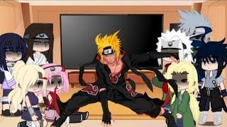 Naruto some friends react evil Naruto |Evil Naruto au | Gacha react