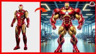 AVENGERS but BODYBUILDING  VENGERS  All Characters (marvel & DC) 2024 