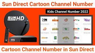 Sun Direct Cartoon Channel Number List | Cartoon Channel Number in Sun Direct DTH