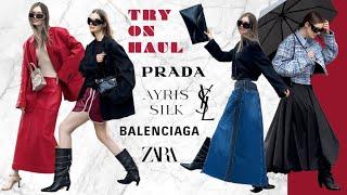 МОИ ПОКУПКИ // YSL, AYRIS SILK, PRADA, BALENCIAGA, ZARA И ДР.