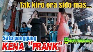 Viral lucu ngakak tukang Cak Mun kena PRANK - Tarik sis Semongko | Bunga