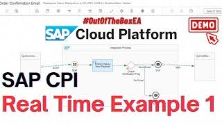 SAP CPI Real Time Example in English - Scenario 1:A Step-by-Step Tutorial #sap #cpi #realtime #demo