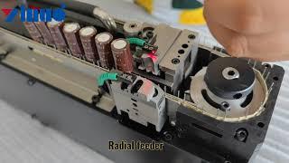 SMT radial tape capacitor feeder/ABB  EPSON Robotic feeder.Radial Through Hole Component Feeder