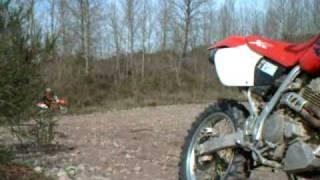 Lance hill climb at toutle crf 450r