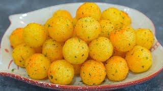 Amazing Potato Recipe! Potato Balls ! Potato Snacks ! ASMR cooking