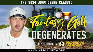 THE 2024 JOHN DEERE CLASSIC, Fantasy Golf Picks & Plays | Fantasy Golf Degenerates