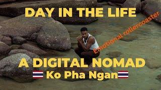 A REALISTIC Working Day as a Solo Traveling Digital Nomad in Koh Phangan, Thailand Vlog