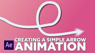 Creating a Simple Arrow with Path Animation | After Effects Tutorial