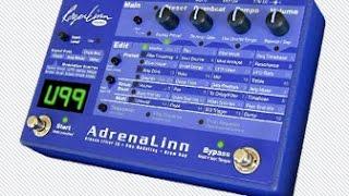 Adrenalinn 1 by Roger Linn - DAW recorded rhythms with internal effects