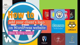 How to add logo of the clients on WordPress Website