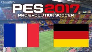 PES 2017 DEMO - FRANÇA X ALEMANHA!