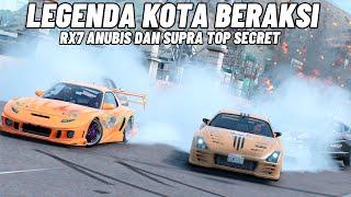 RX7 ANUBIS MK4 JELOOL BERAKSI JARWO SELAMATKAN SUPRA TOPSECRET KEI O'CONNER - GTA V ROLEPLAY