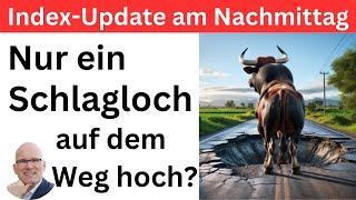 Index-Update am Nachmittag: Nur ein Schlagloch auf dem Weg hoch? | BORN-4-Trading