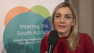 Interreg IPA South Adriatic - Kjara ADHAMI interview