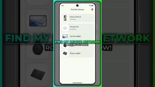 Google's Find My Device Network is FINALLY rolling out! #Google #FindMyDevice #airtag