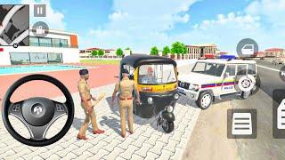 Ultimate Vehicle Collection In Indian Theft Auto Simulator - Police Car VS Auto Rickshaw.