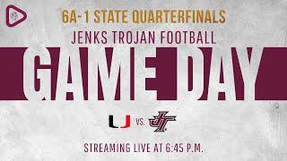 6A-I QUARTERFINAL: Jenks Trojans vs. Union Redhawks