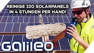 Über 5100 Fußballfelder groß: Krasse Challenge für Vincent im Mega-Solarpark! | Galileo | ProSieben