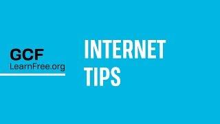 New Course:  Internet Tips