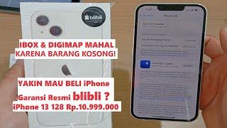 Review Promo iPhone 13 128GB 11 juta Rp 10.999.000 Garansi blibli PT GLOBAL DANAPATI NIAGA Indonesia