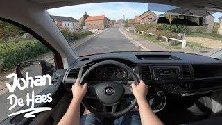 VW T6 Transporter Combi 2.0TDI 102 hp POV Test drive